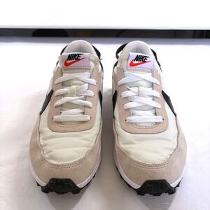 Nike Waffle Debut Pale Ivory Black DH9523-100 Womens Running Shoes 7.5